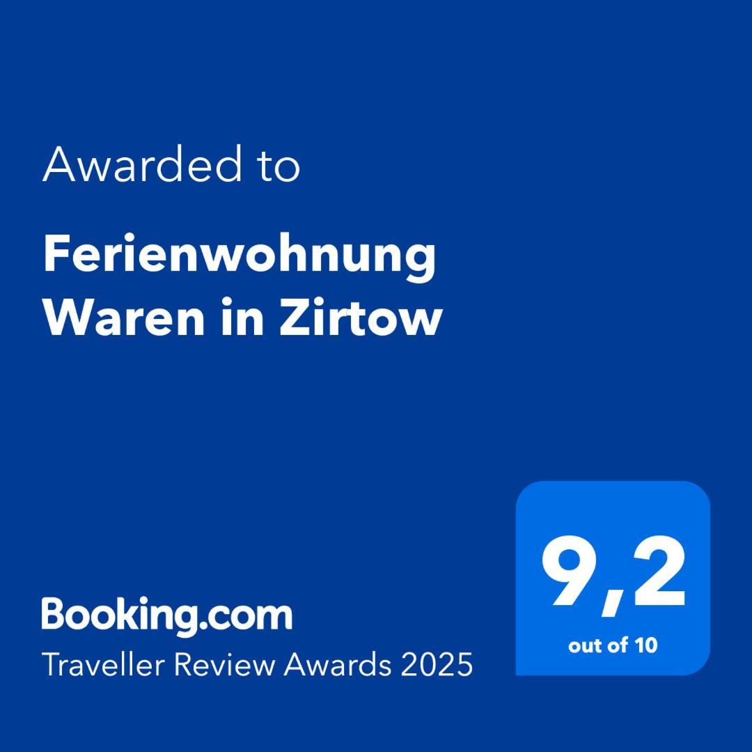 Ferienwohnung Waren In Zirtow Wesenberg Exterior foto